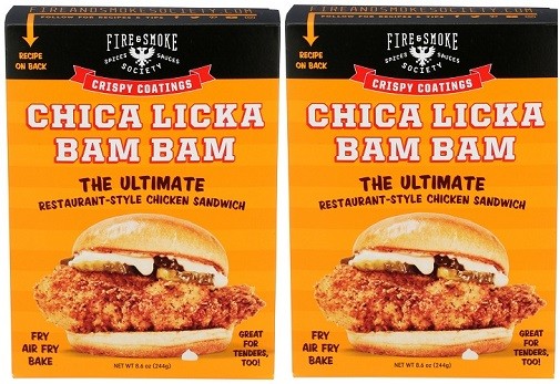 Fire & Smoke Society Crispy Coatings Chica Licka Bam Bam 2 Pack