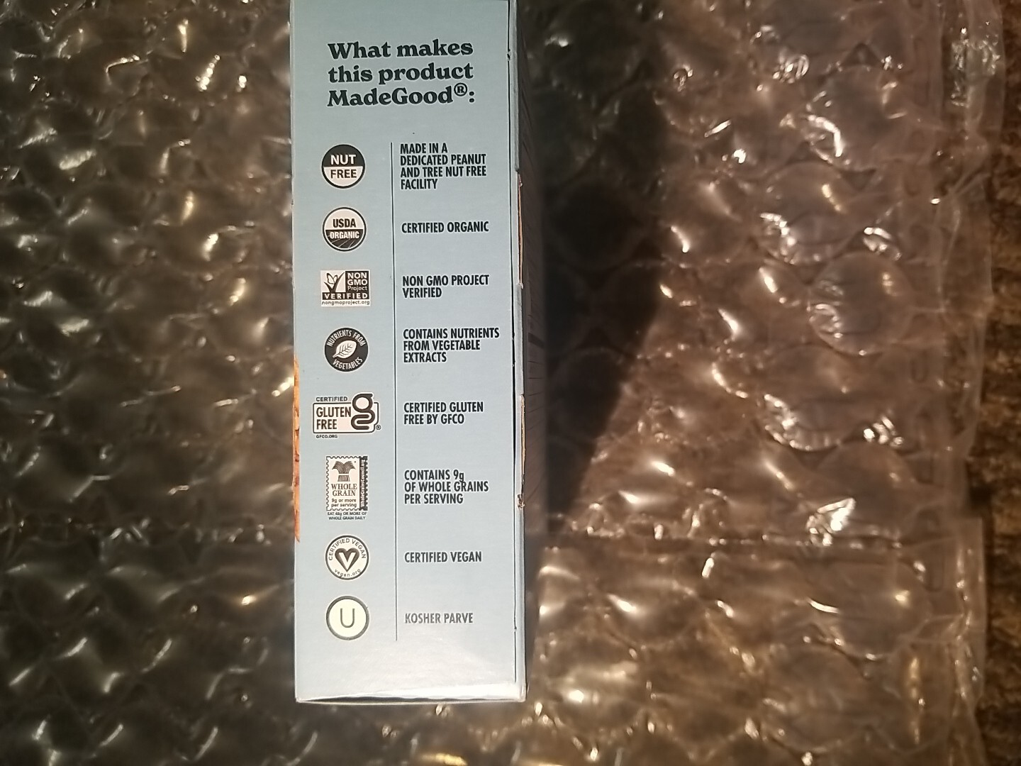 Crispy Squares, Vanilla, 6 Bars, 0.78 oz (22 g) Each