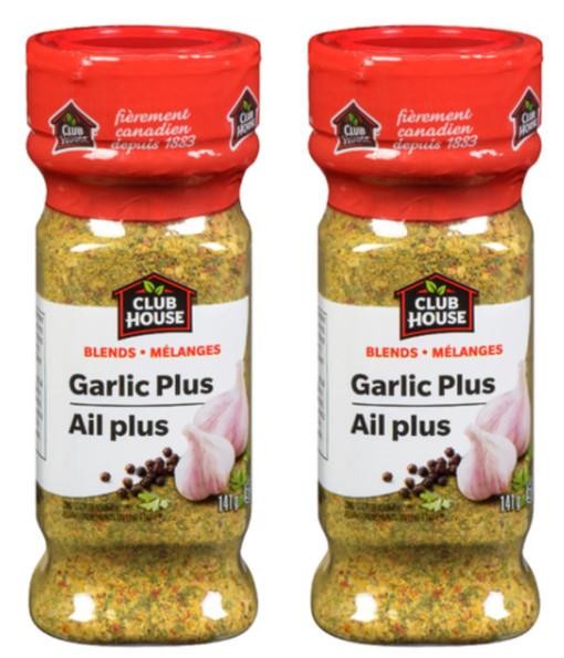 Club House Signature Blends Garlic Plus 141g (2 Pack)