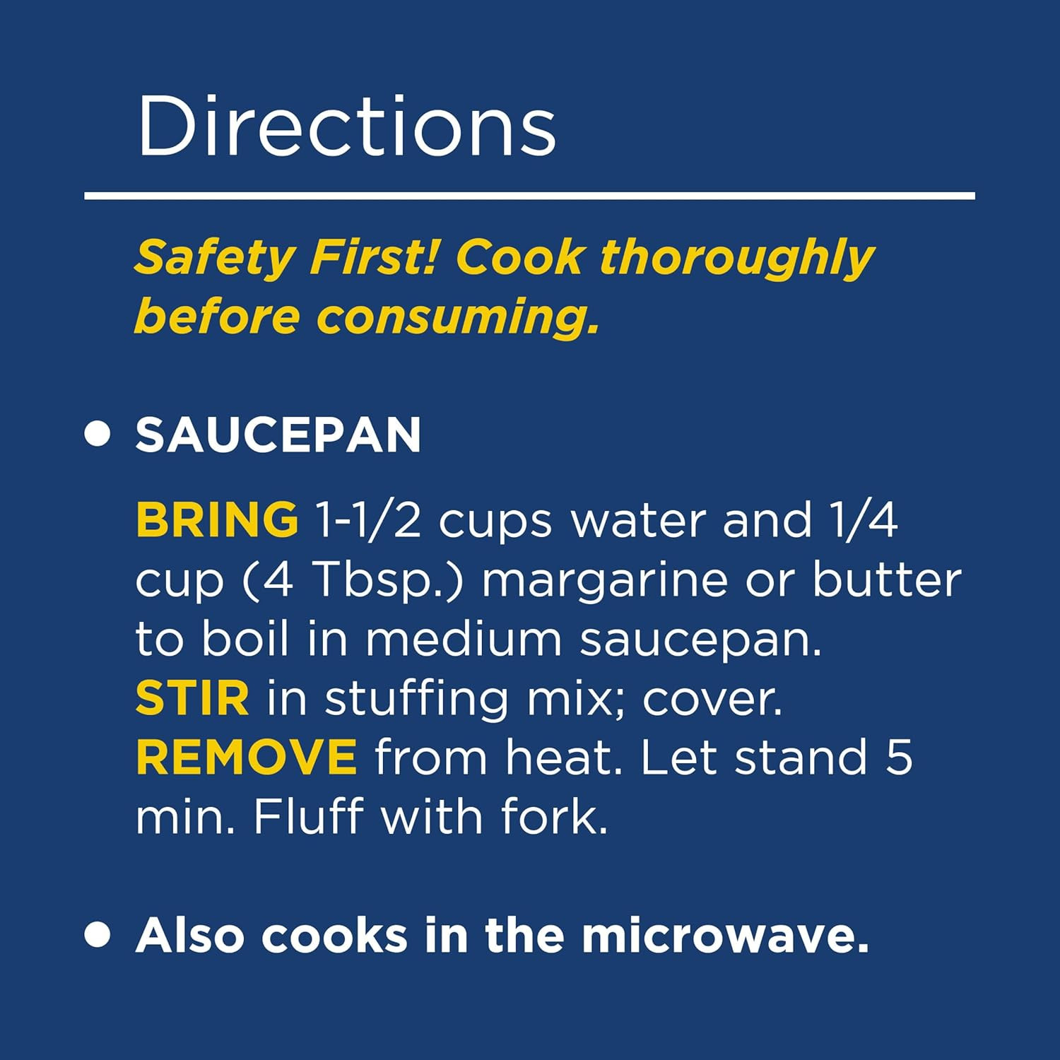 Lower Sodium Chicken Stuffing Mix, Instant Side Dish for Chicken and Holiday Mea