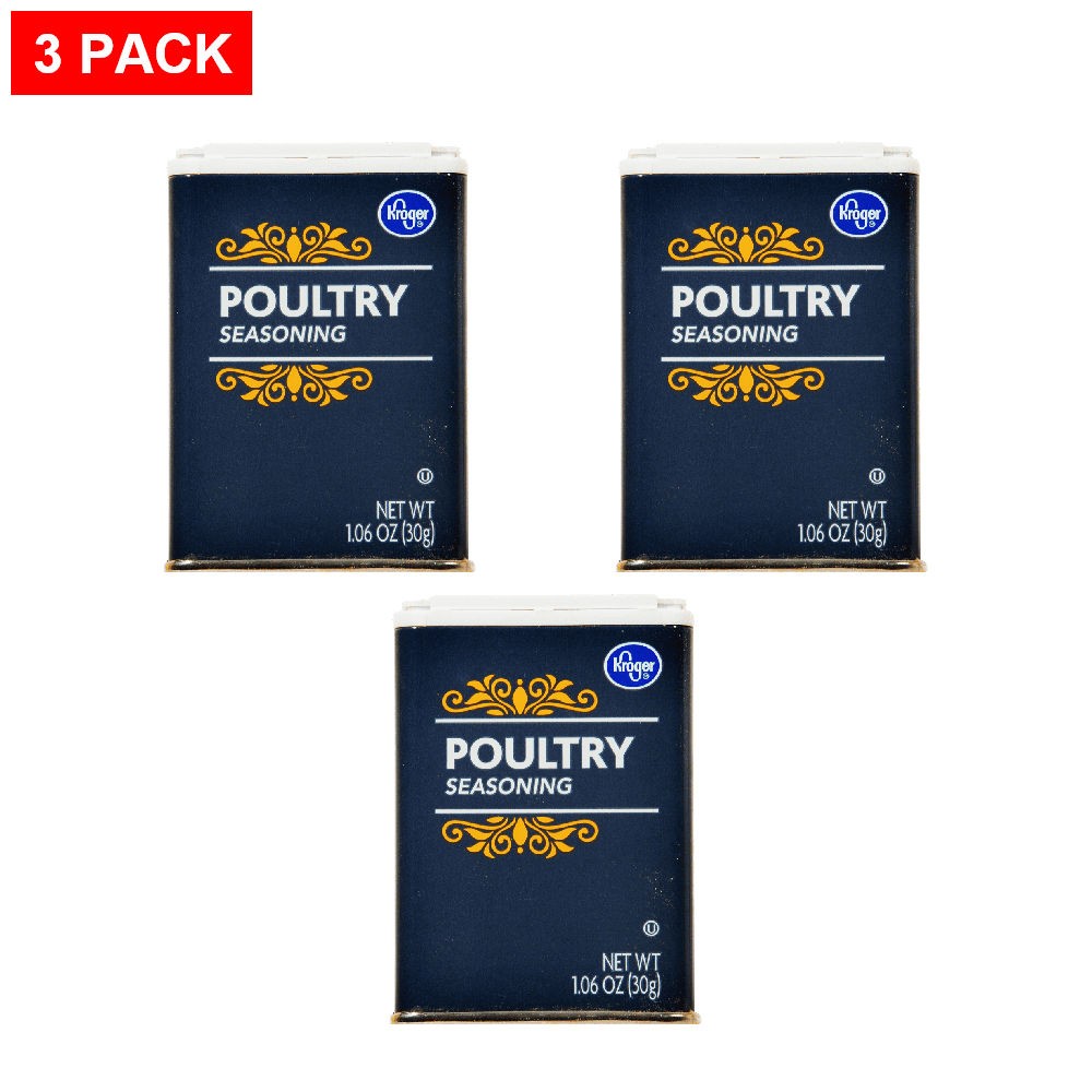 Kroger Poultry Seasoning 1.06 oz – Pack of 3