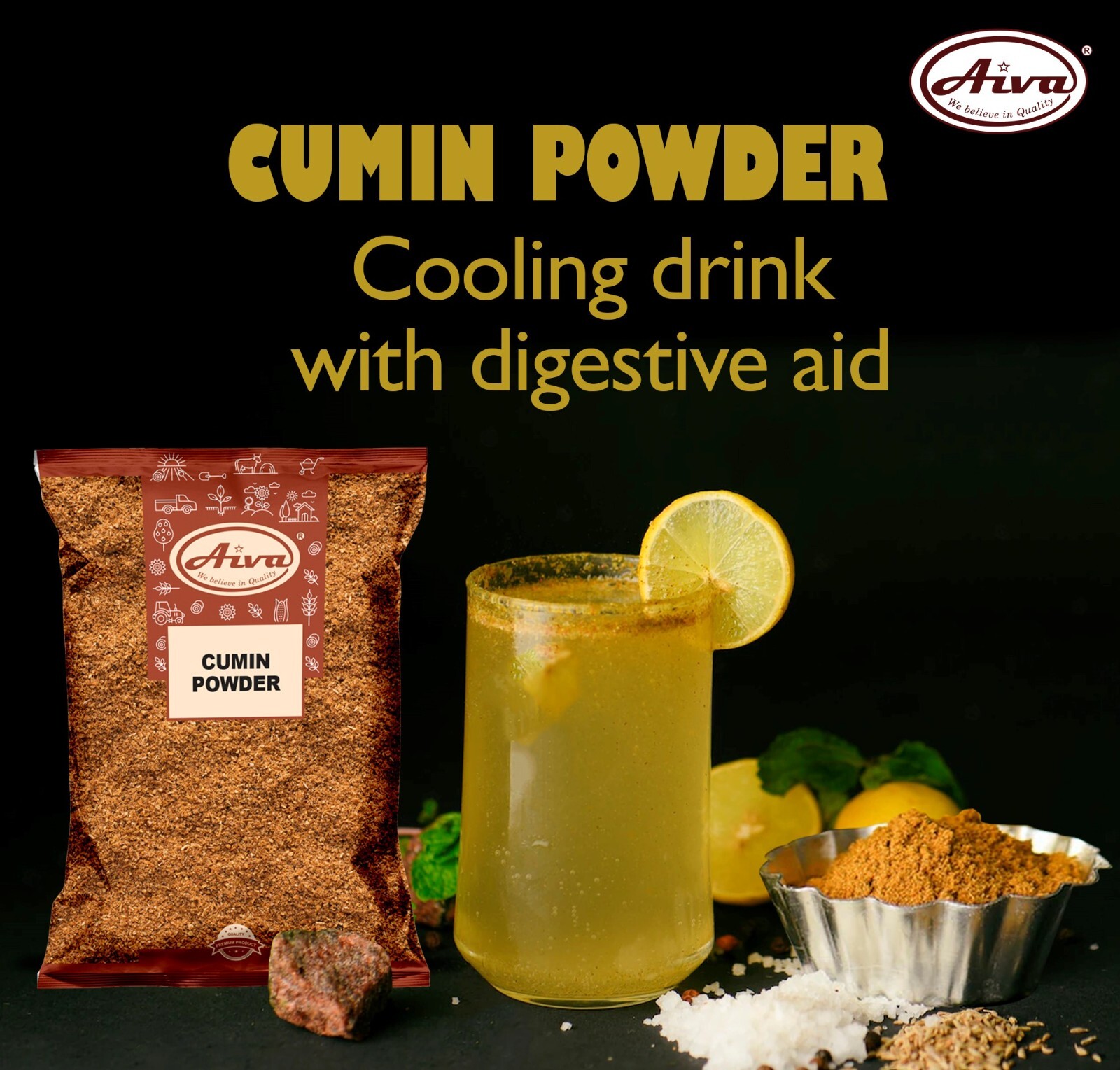 Aiva Cumin powder 5 LB
