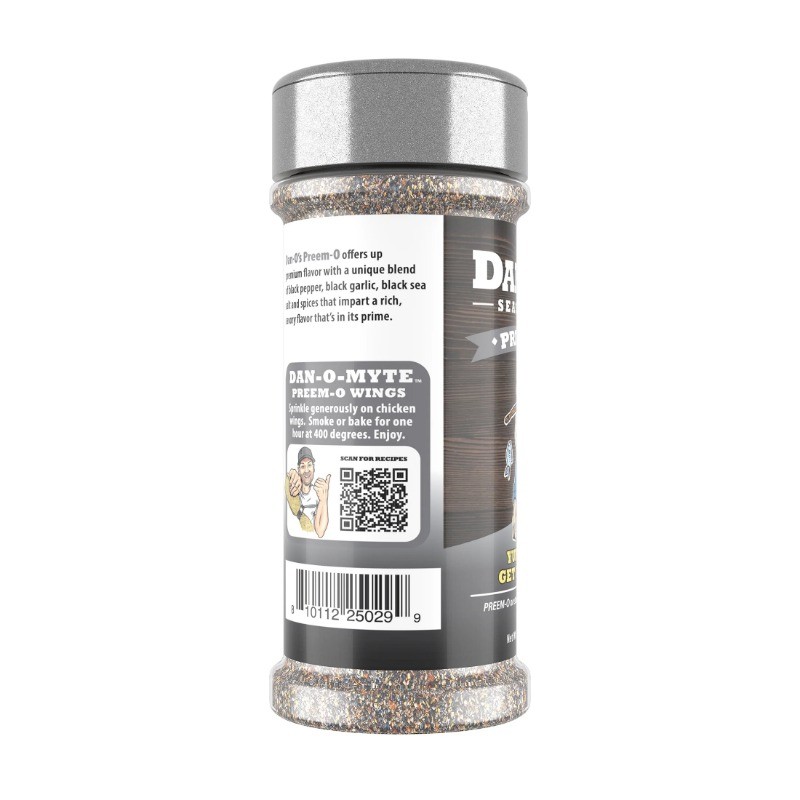 Dan-O’s® Preem-O® Seasoning – All-Purpose Meat Seasoning -Small bottle (3.4 oz)