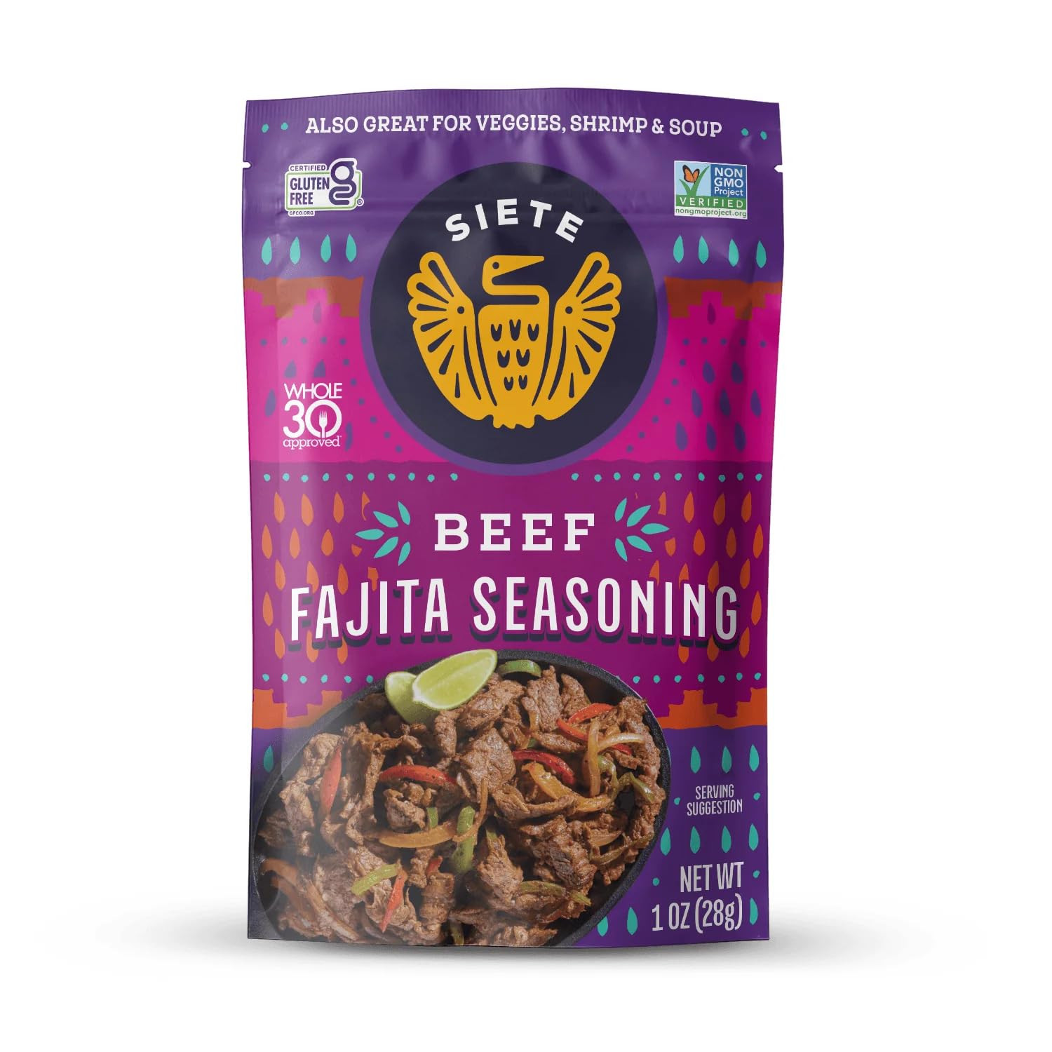 Beef Fajita Seasoning Mix | Seasoning for Beef, Shrimp, and Veggies | Gluten Fre