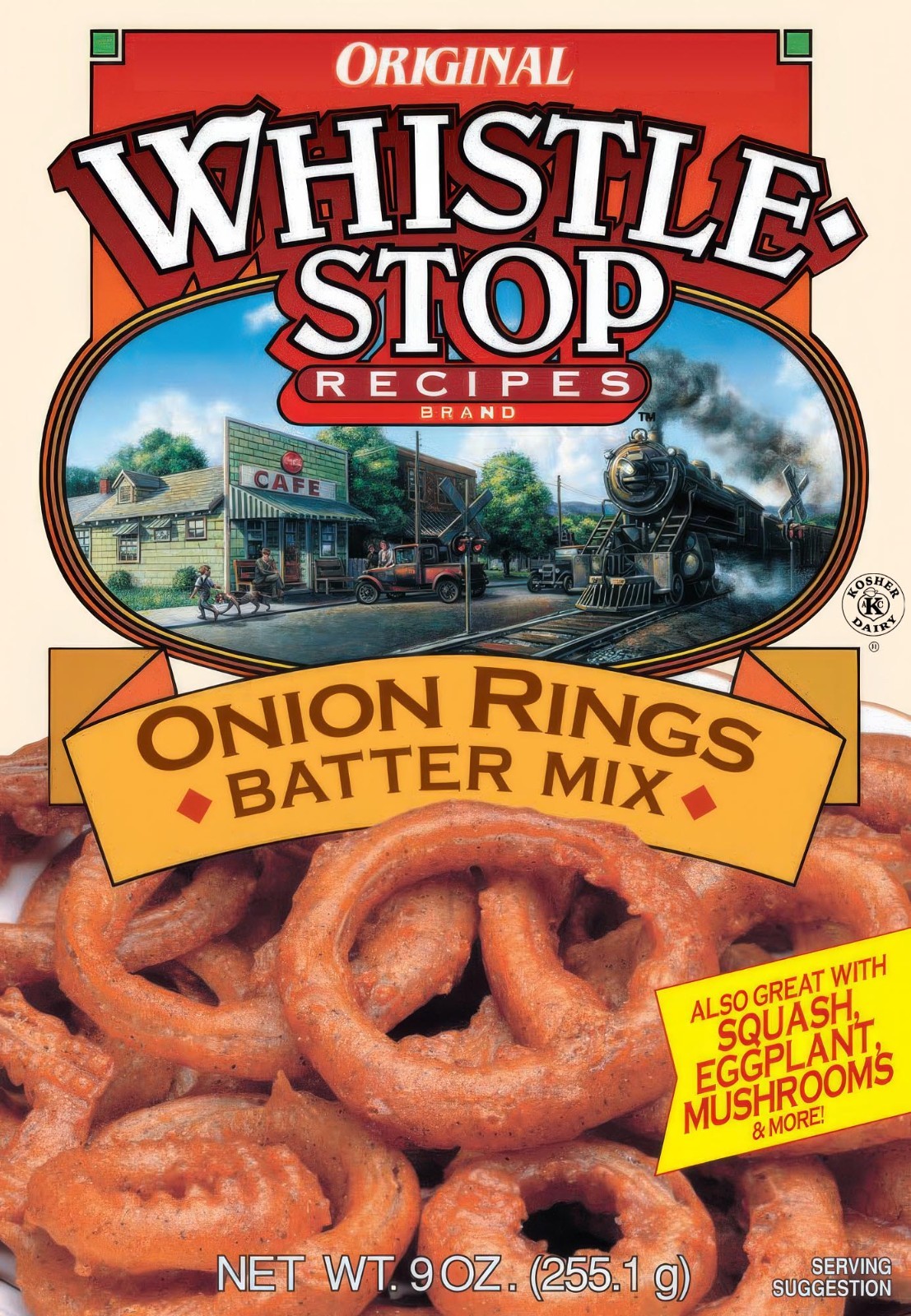 Original WhistleStop Cafe Recipes | Onion Ring Batter Mix | 9-oz | Case of 6