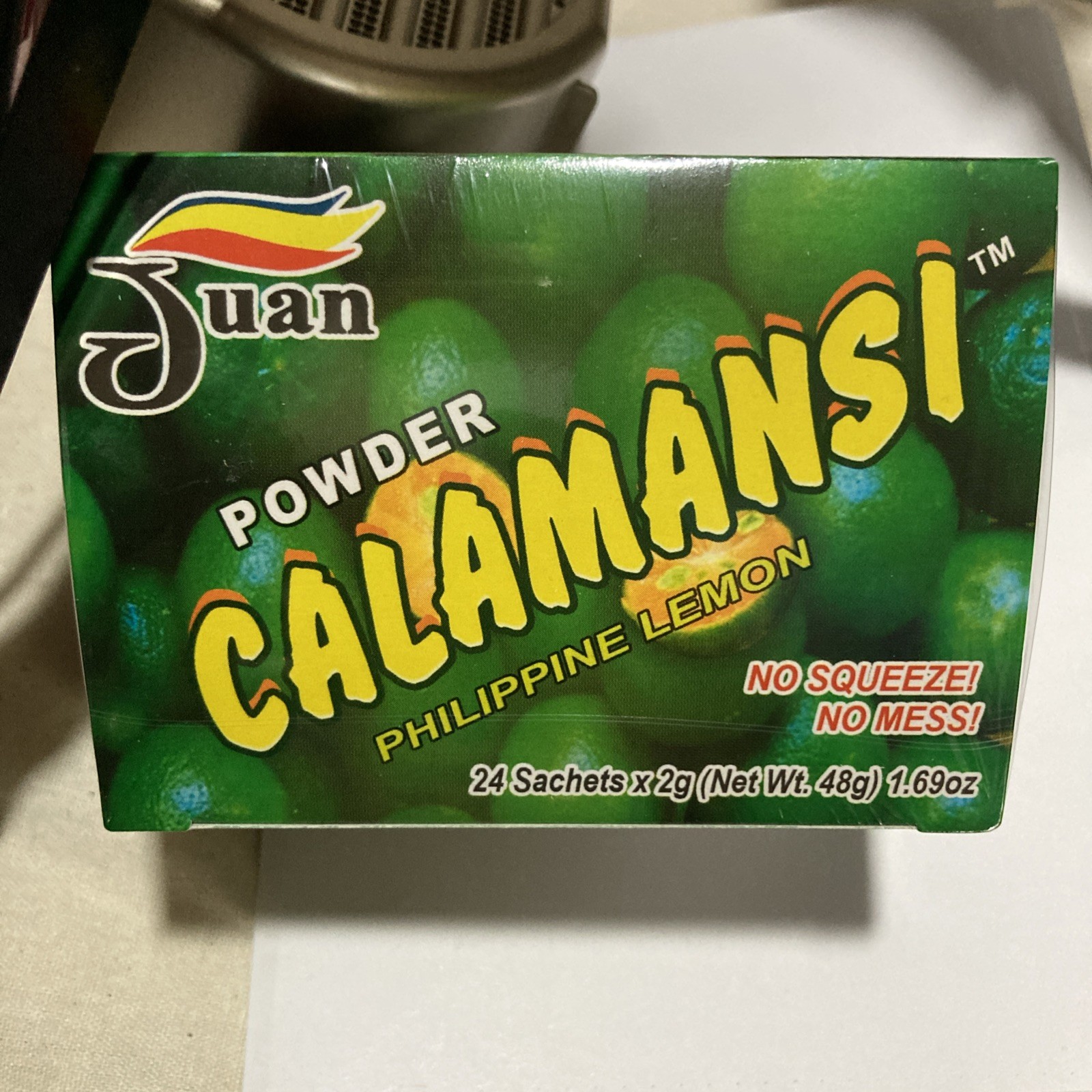 Calamansi/Lemoncito powder ( Philippine Lemon )24 Sachets Per Box; 2 Gr Each NIB