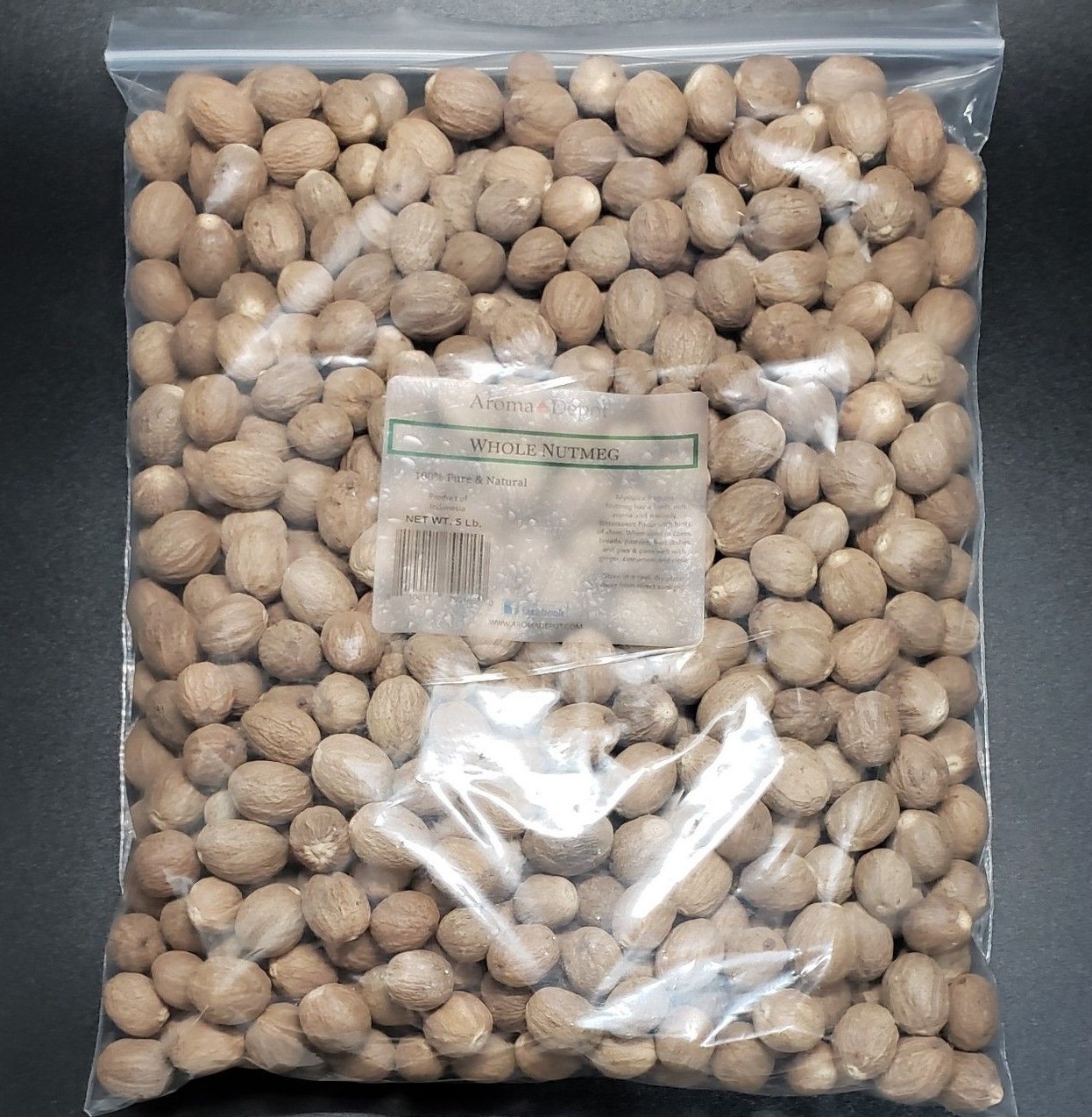 Nutmeg Powder 100% Pure Natural Ground & Whole Spice Myristicaceae Nuez Moscada