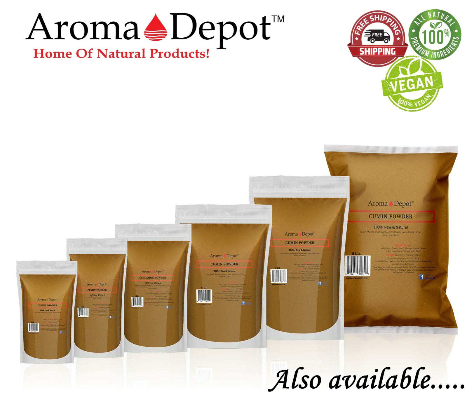 1 oz Cumin Seed Ground Powder Cuminum Cyminum Natural India Comino Polvo
