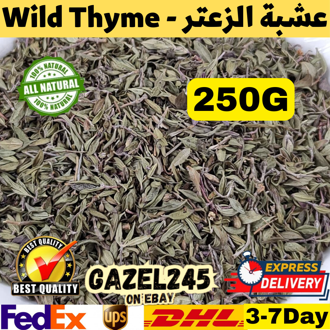 Thyme Herb Dried Zaatar Fresh Natural Body Care GAZEL245 زعتر عشبة زعتر البري