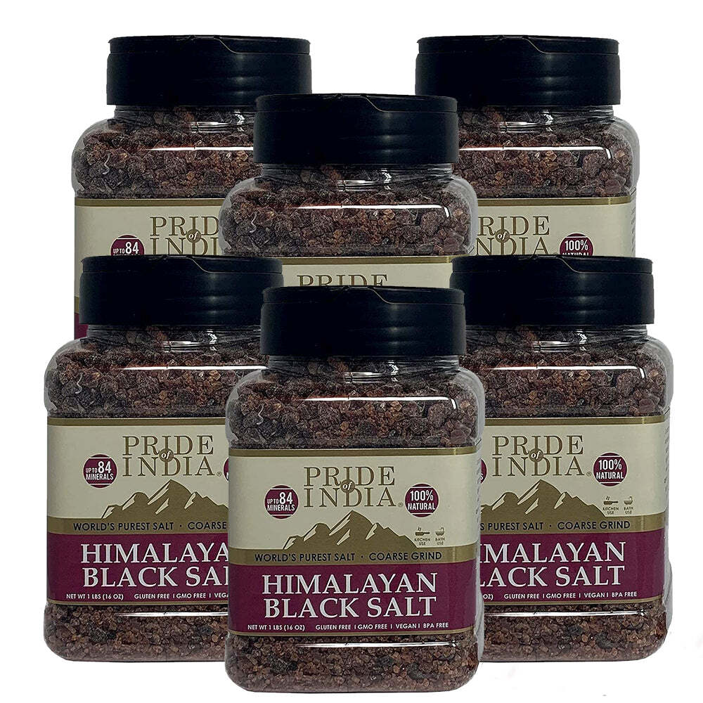 Himalayan Black Crystal Salt (Kala Namak) – Coarse Grind
