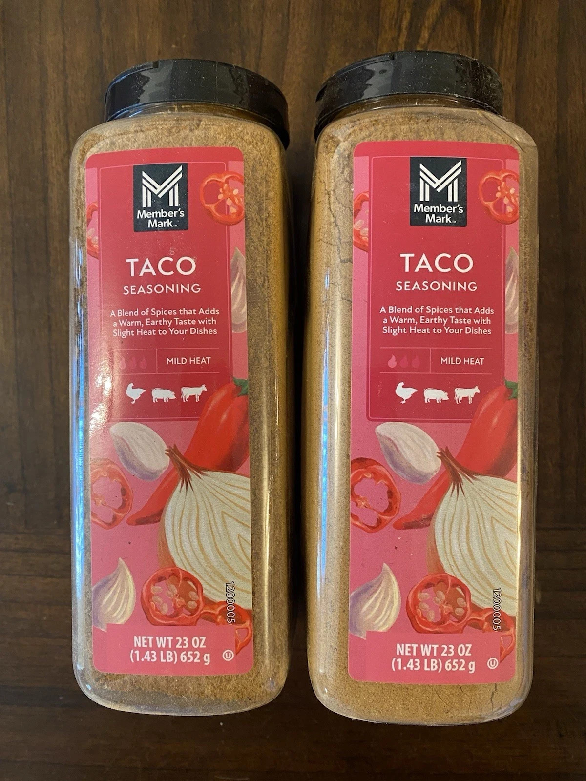 **2 Packs**Tone’s Taco Seasoning ( 23 oz. Each) ~ Expires 09/2028 or Latest
