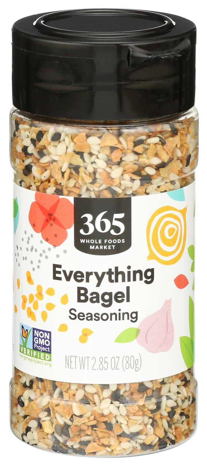 365 by Whole Foods Market, Everything Bagel Seasoning, 2.85 Ounce (Pack of 1)