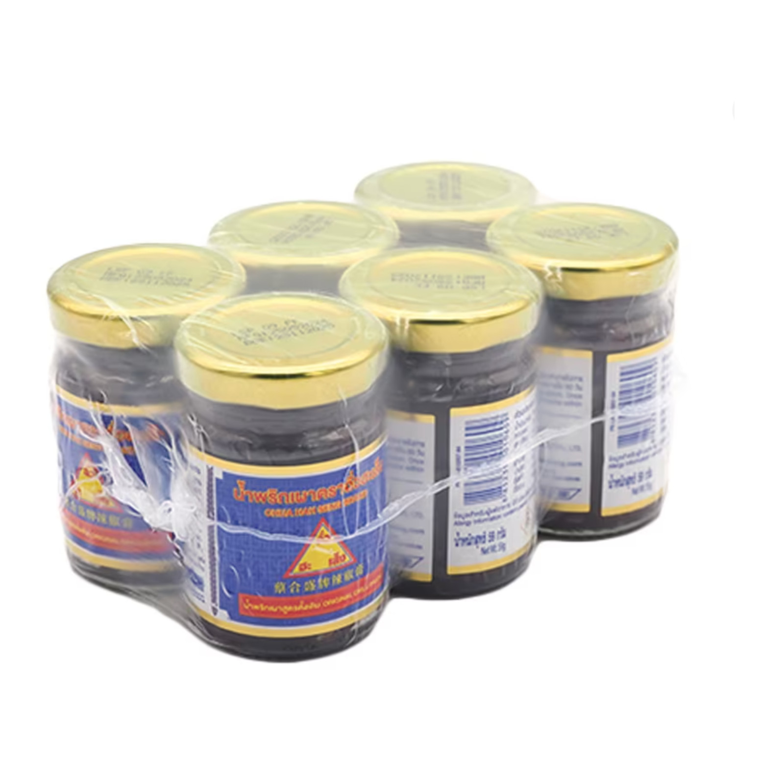 Chua Hah Seng Thai Original Chilli Paste 56g x6–Authentic Spicy Thai Chili Sauce