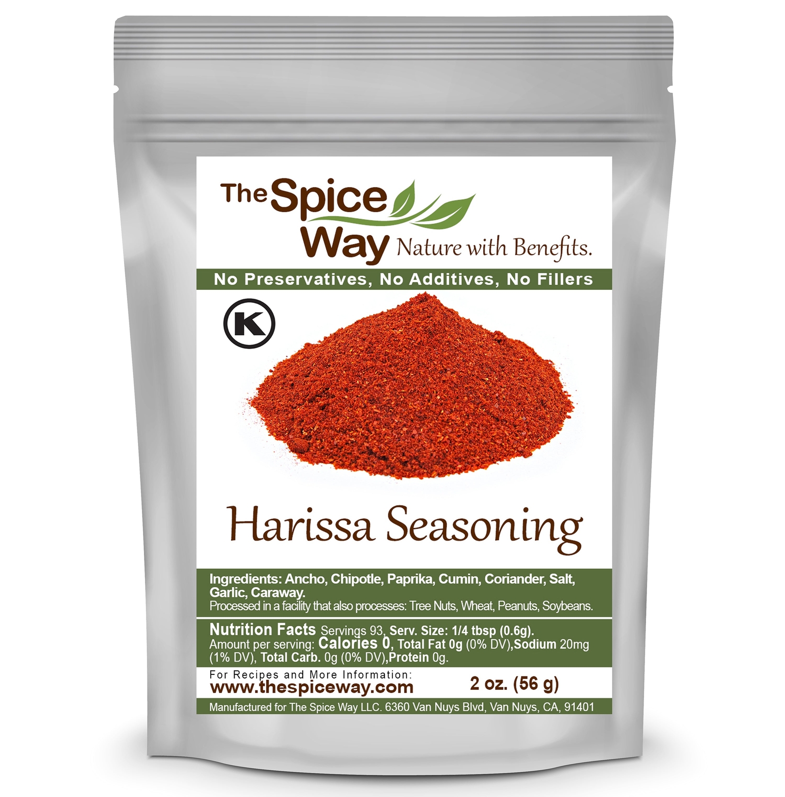 The Spice Way Harissa Seasoning 2 oz