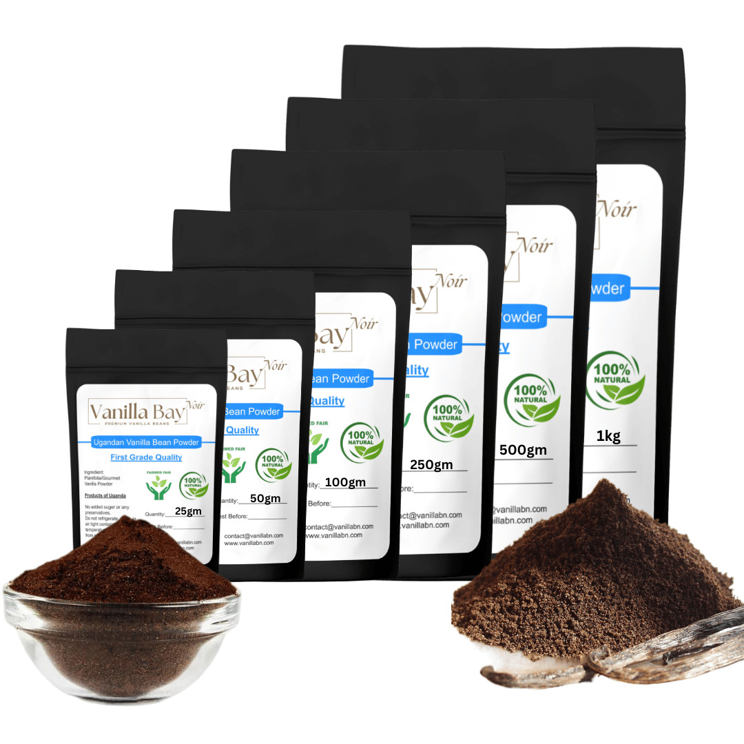 Ugandan Ground Vanilla Bean Powder Gourmet First Grade