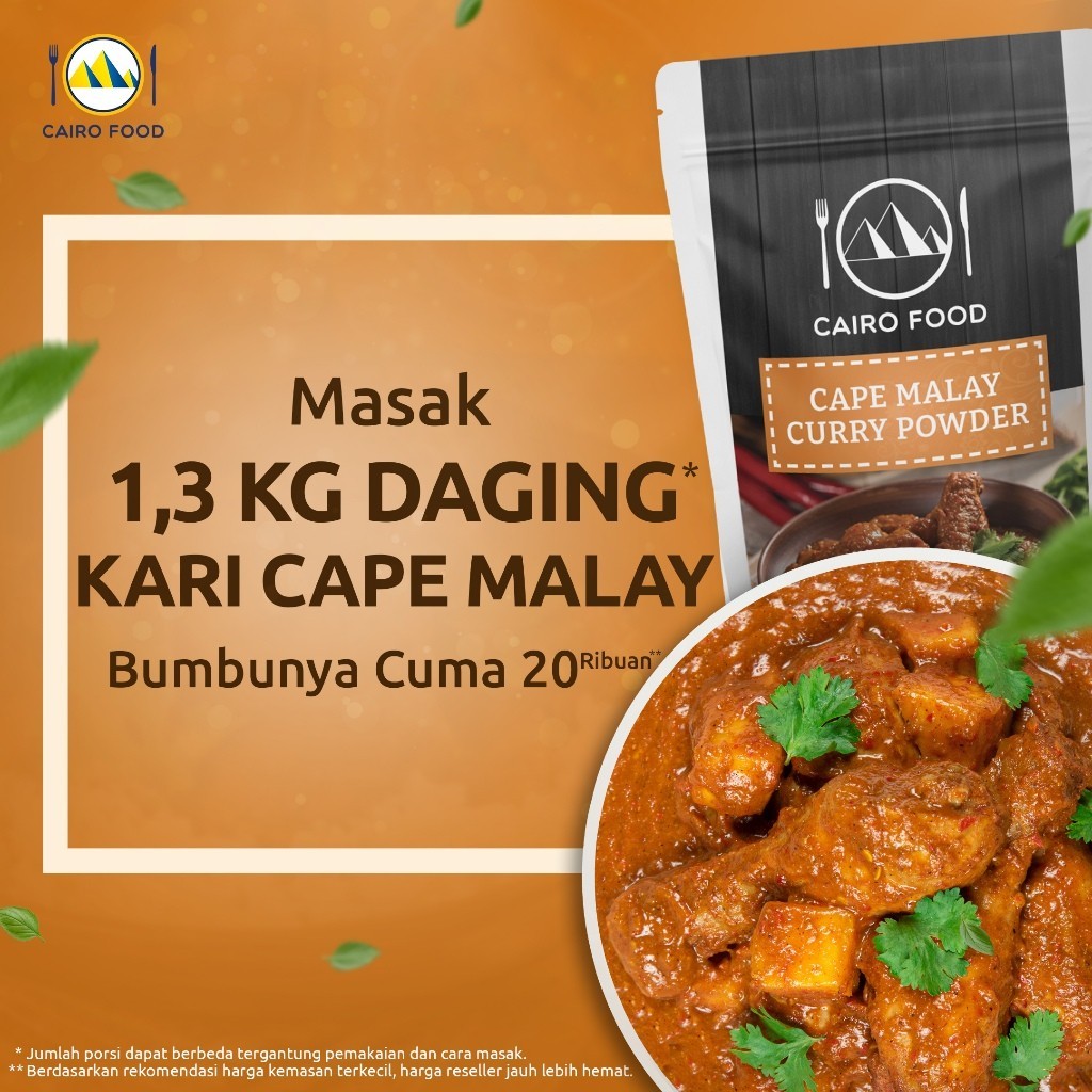 Kari Cape Malay Seasoning Spice Blend No MSG Sweet Heat Chili Crisp Smoky Heat