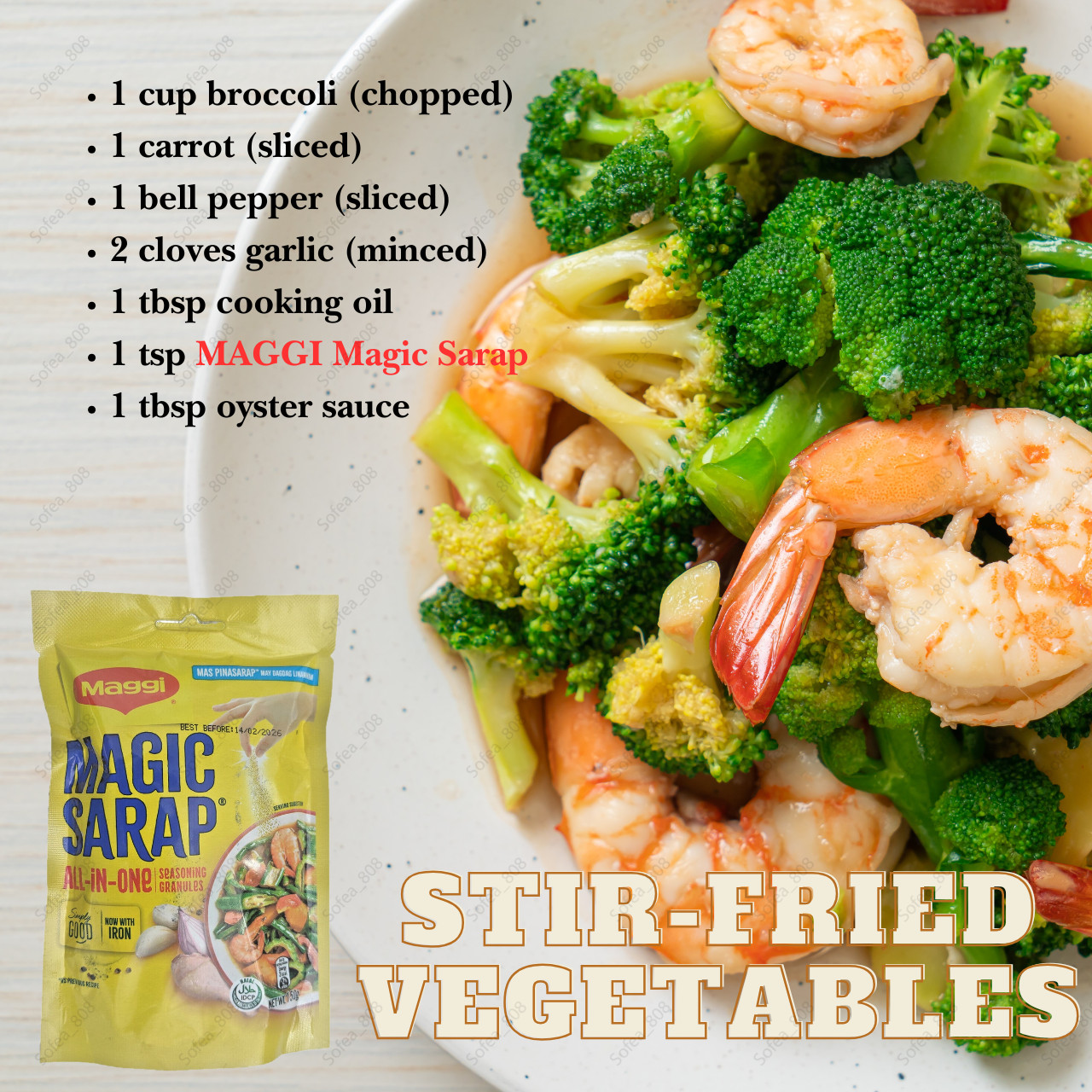 MAGGI Magic Sarap (5 Packs x 150g) All-in-One Seasoning for Rich & Savory Dishes