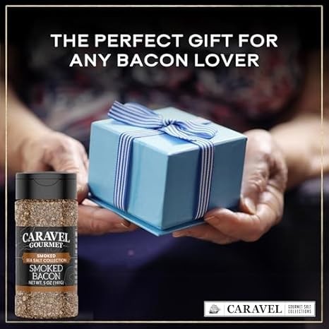Alderwood Smoked Bacon Salt – 5 oz Shaker for Cooking & Seasoning Meats/Veggies