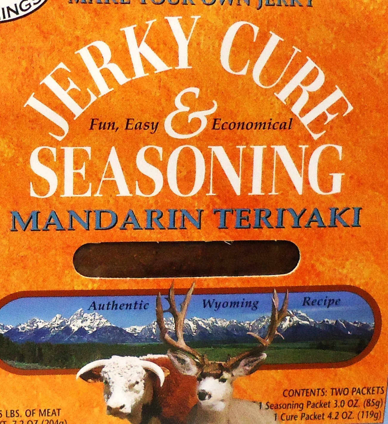 Lot of 2 Hi Mountain Jerky Cure Seasoning Sweet & Spicy / Mandarin Teriyaki New