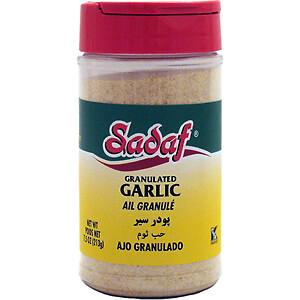 Sadaf Garlic Granulated 7.5 oz.