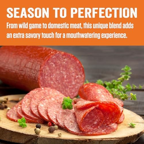 LEM Backwoods Cured Sausage Seasoning with Cure Packet, Salami Sausage