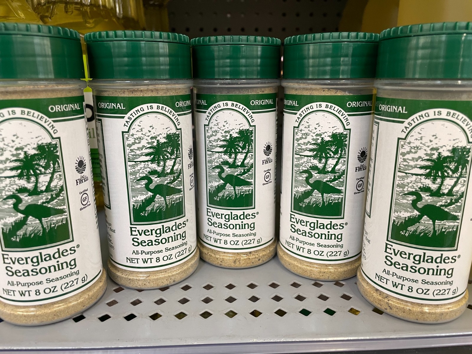 Everglades Seasoning Original All-Purpose 8 oz (5 Pack) Gluten-Free Southern
