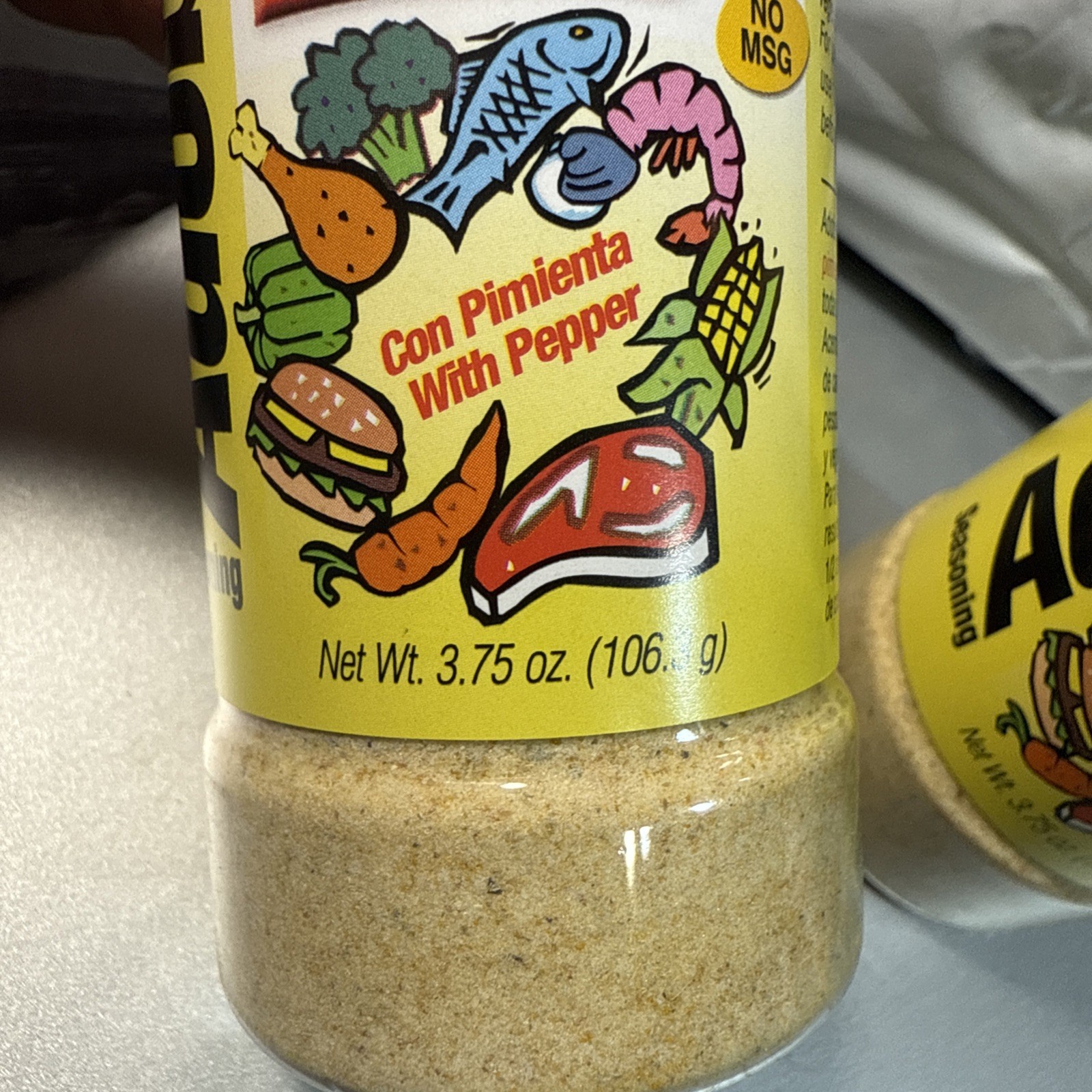 2 Bottles Of Badia Adobo Seasoning with Pepper, 3.75 Oz Each