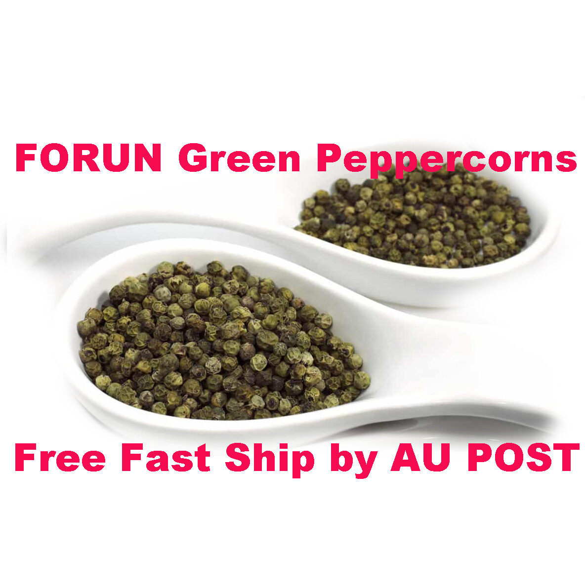 FORUN Top Grade Green Peppercorns-Strong Flavour