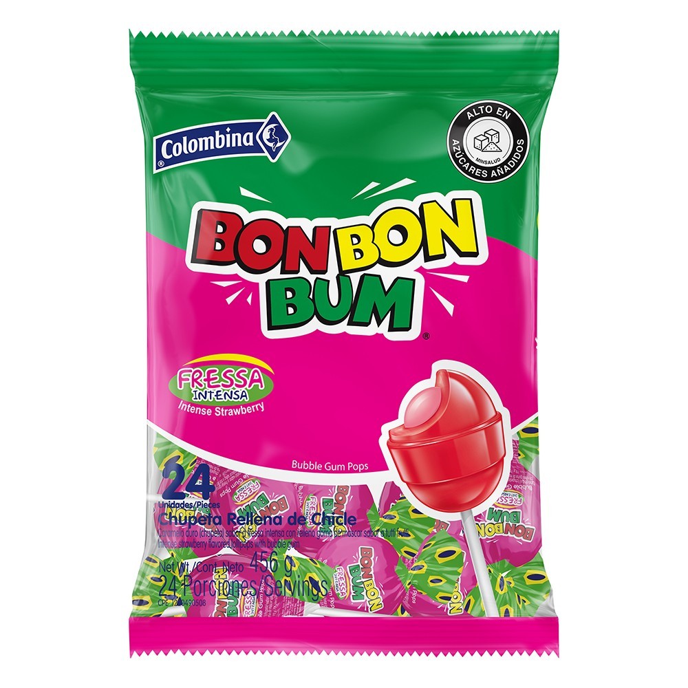 BON BON BUM – FRESSA – INTENSA – X 24 – Pack X 2