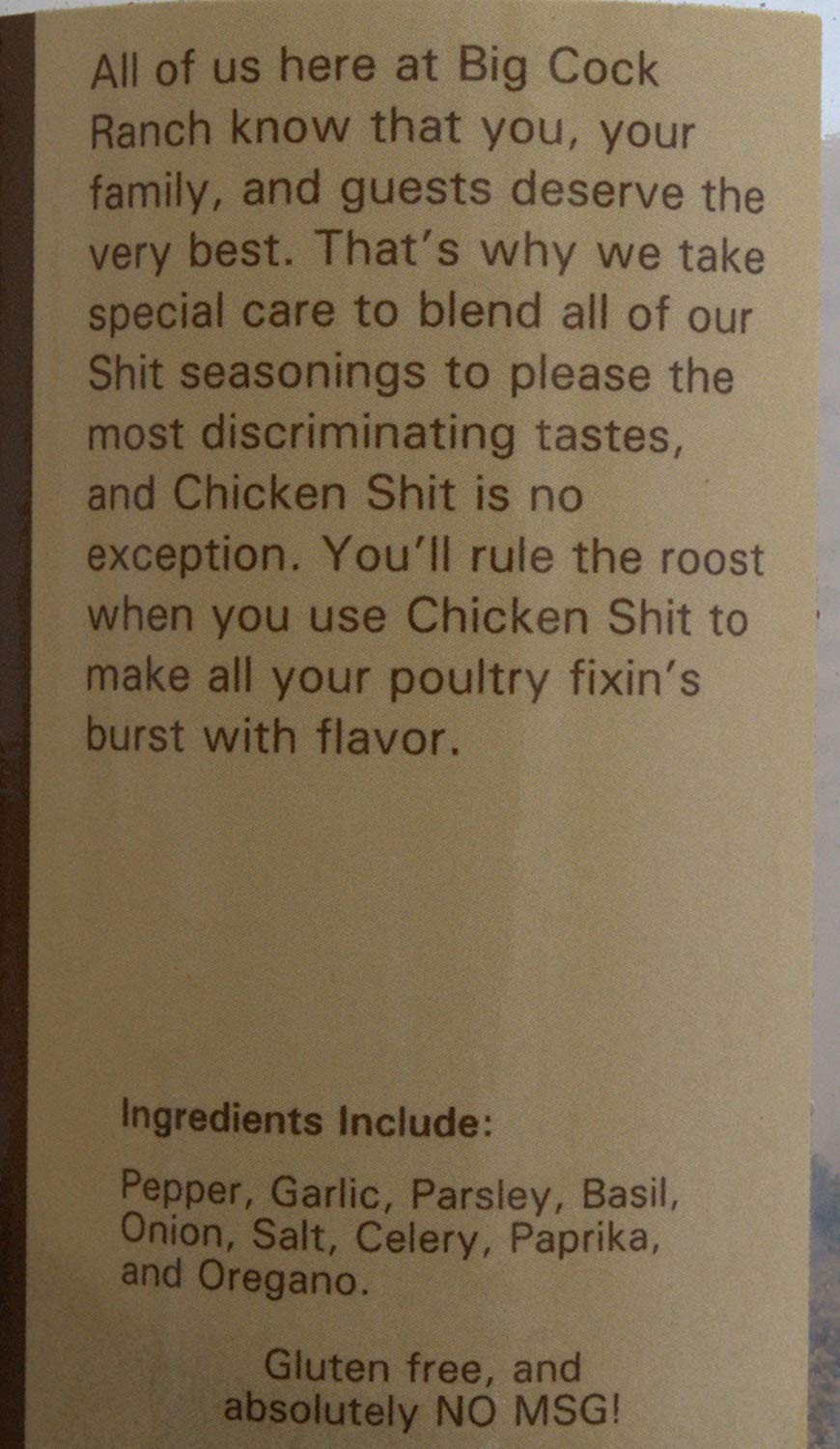 Chicken Sh!t Seasoning – Bold Poultry Spice Blend for BBQ, Grilling & Roasting