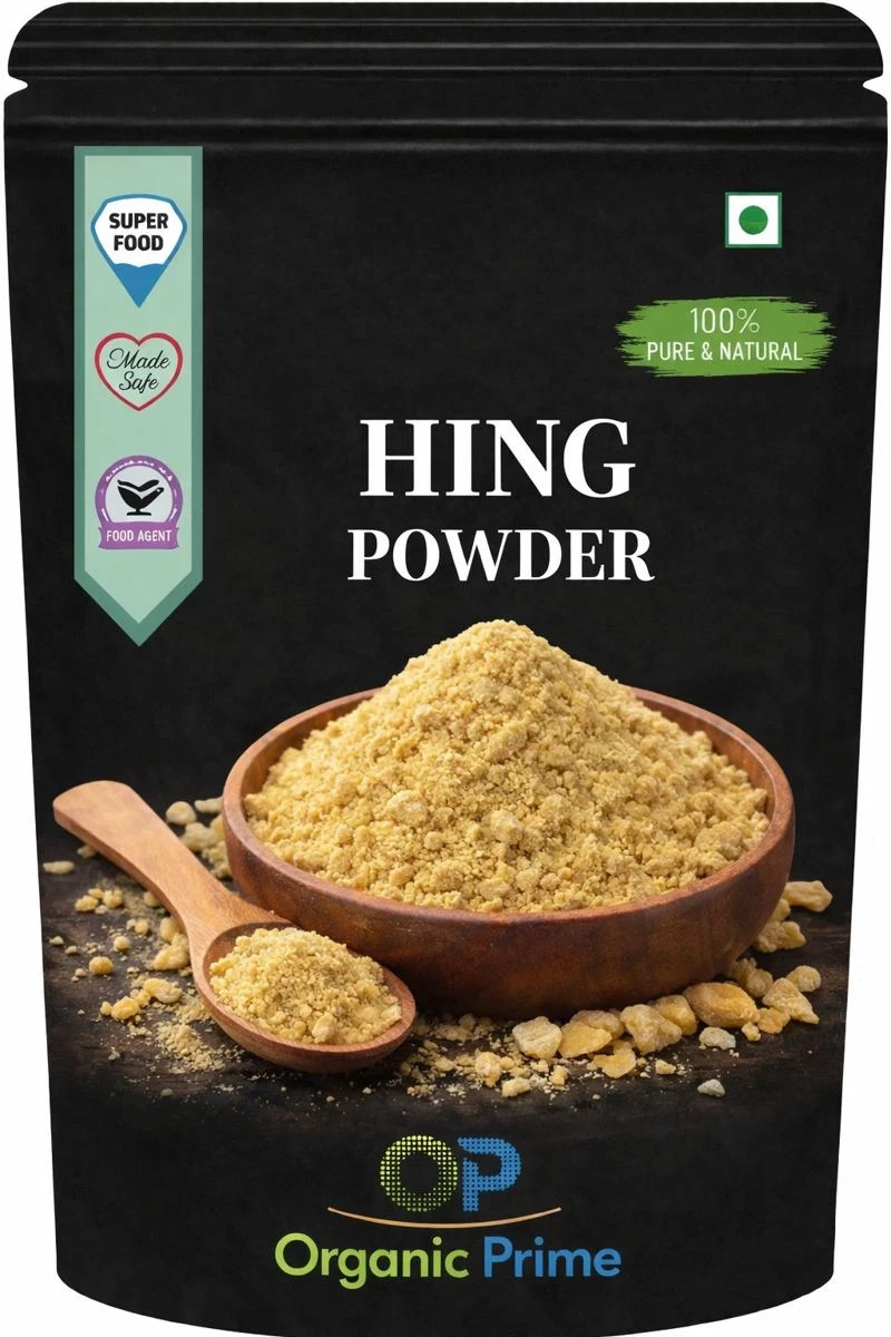 Organic Asafoetida Hing Heeng Powder Spice Pure Natural A+ Quality Free Shipping