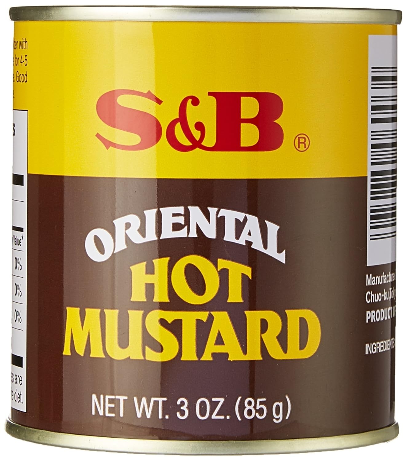 Versatile Hot Mustard Powder, 3-Ounce – Ideal for Japanese & Global Cuisine