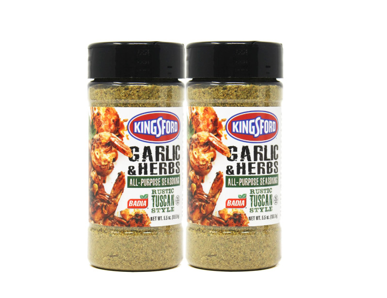 2 Kingsford Garlic & Herb All-Purpose Seasoning, 2.5 oz.