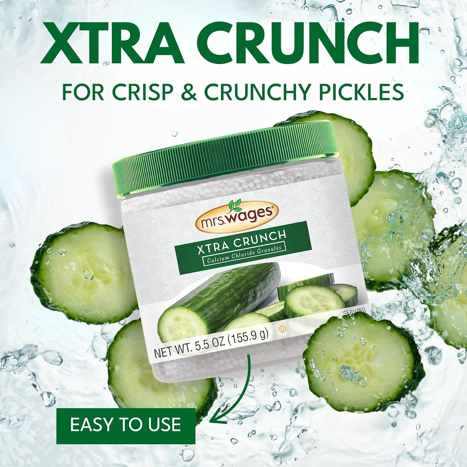 Mrs. Wages Pickle Mix, Xtra Crunch, Easy-To-Use, Fast Results, Great Taste & Cri