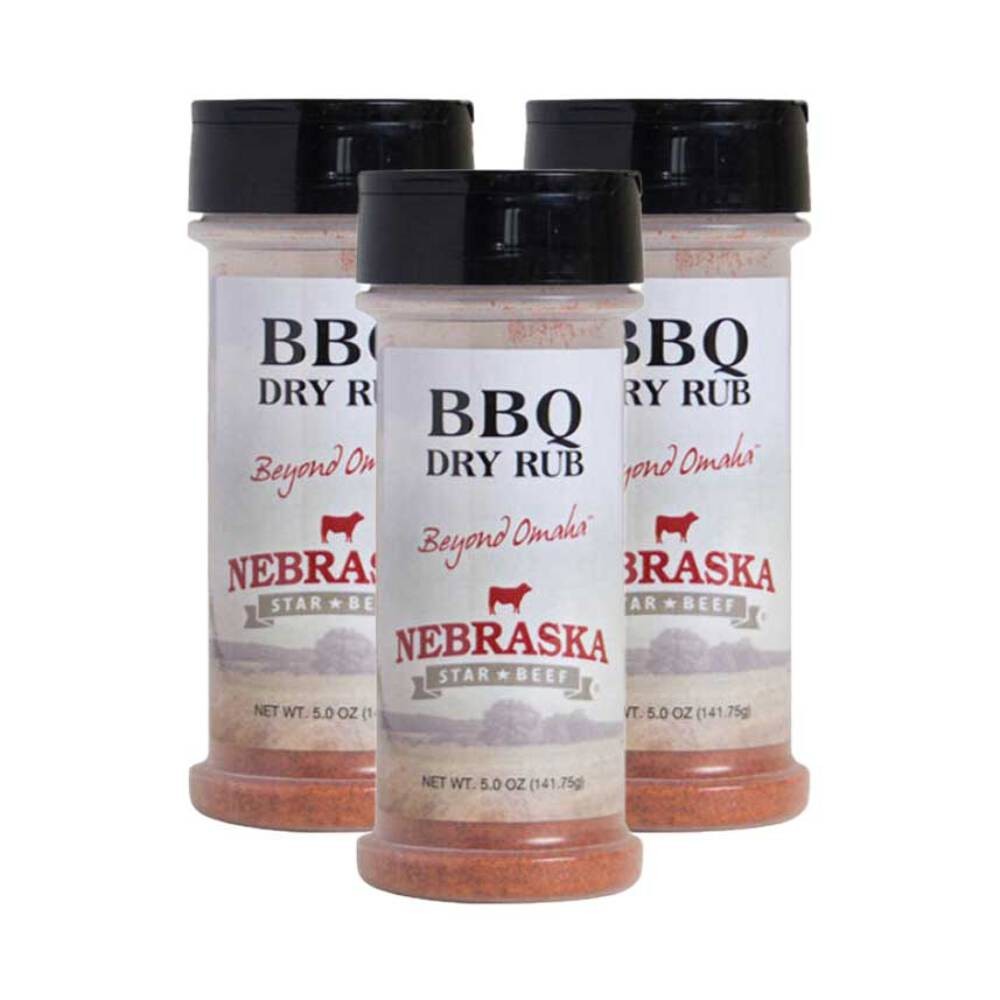BBQ Dry Rub | Pack of 3 | 5 oz | Nebraska Star Beef