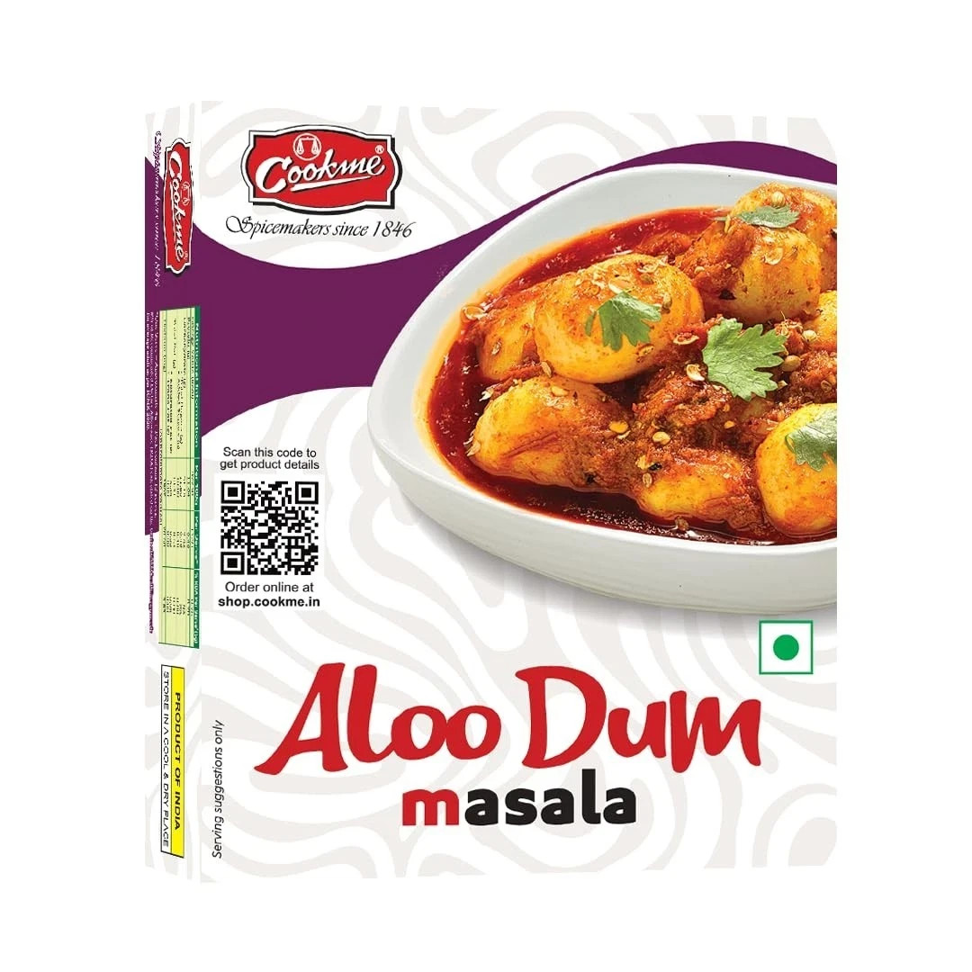 Cookme Alur Dom Masala Powder 100g (2 Pkt of 50g each)