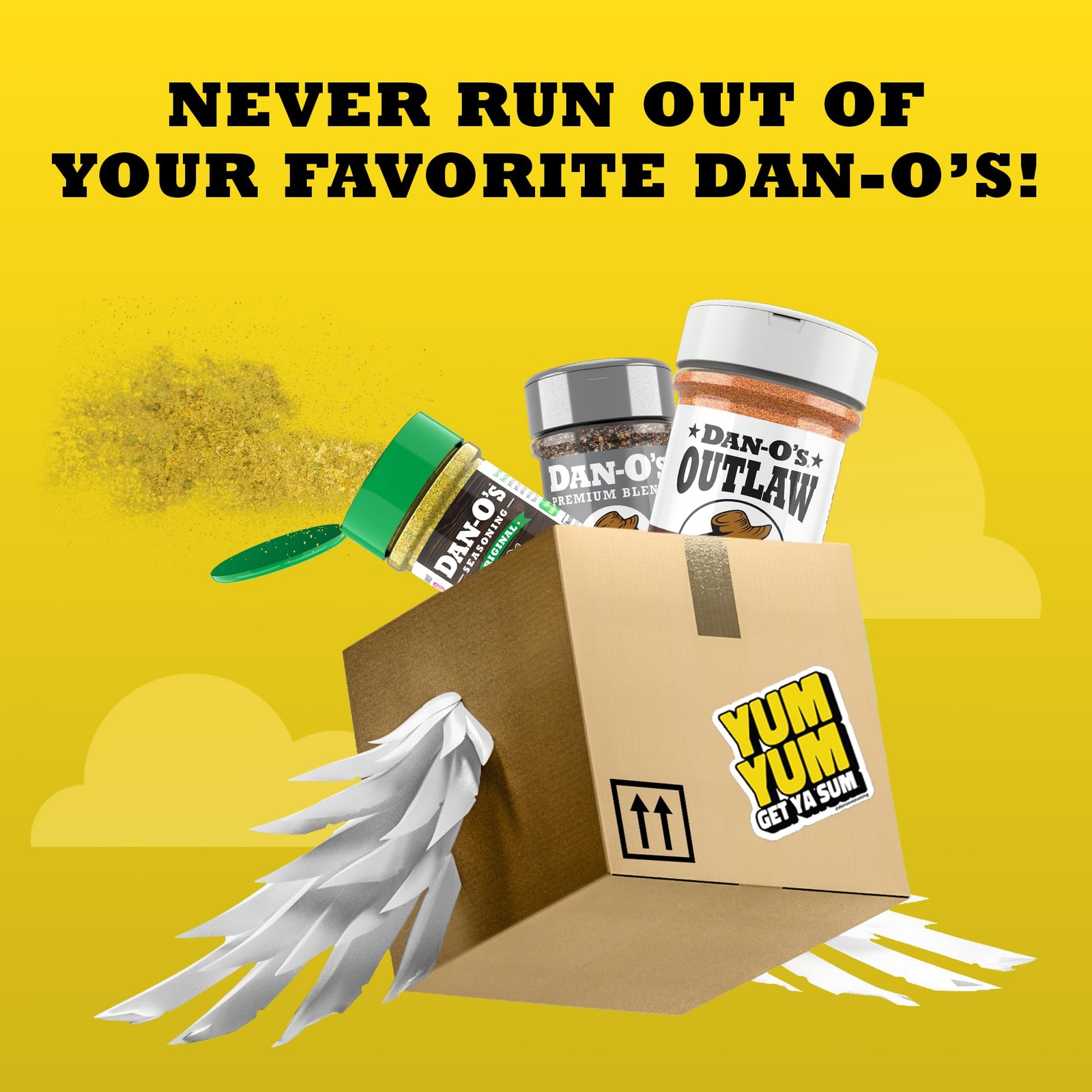 DanO’s Outlaw Butter Steak Seasoning – 6.9 oz – Buttery Steak & All Purpose S…