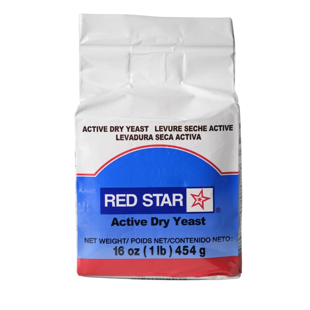 Red Star Active Dry Yeast 16 oz (1 pound) size 16 Ounce (Pack of 1)