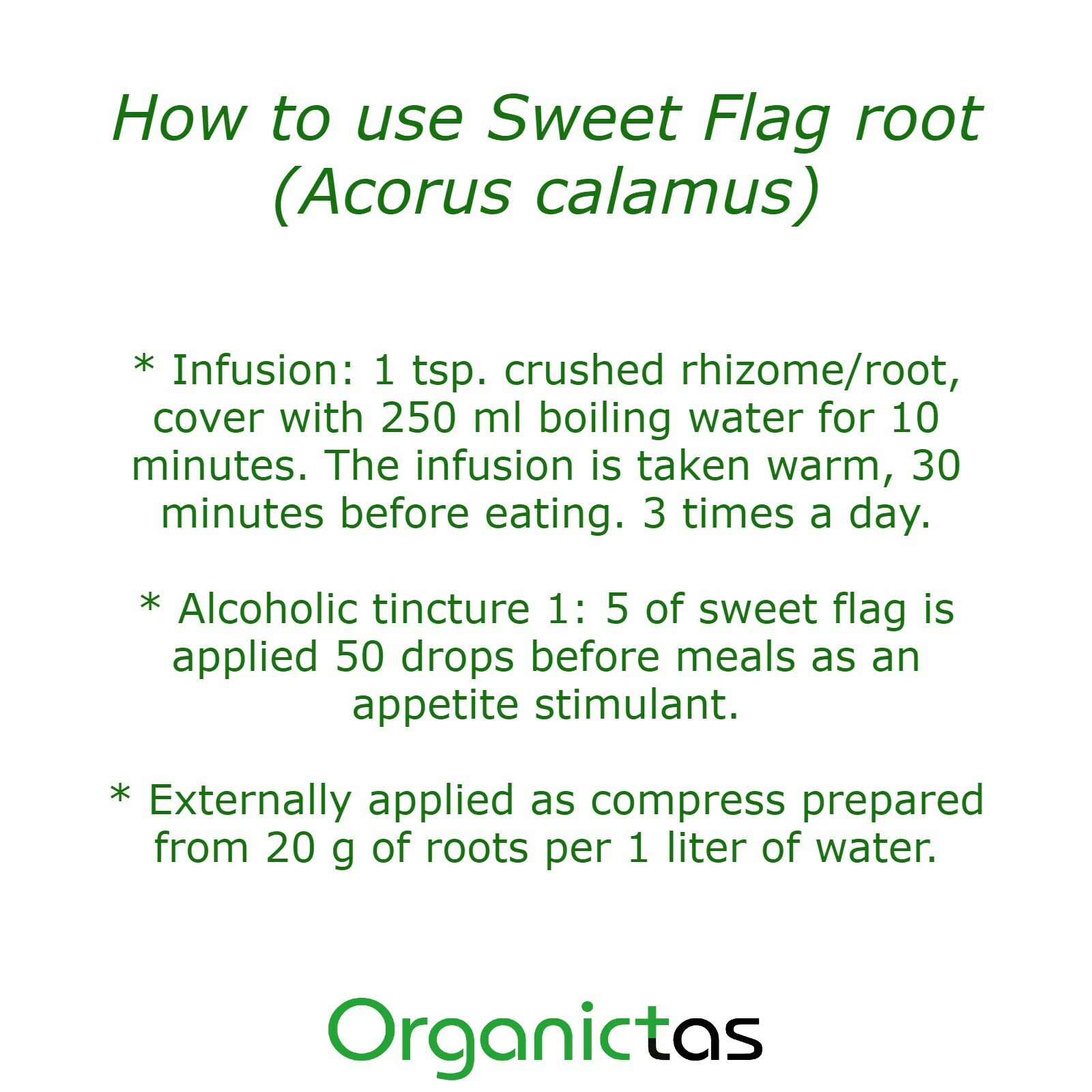 Organic Calamus Root Sweetflag 100% Best Quality Dried Cut Loose 25-200g