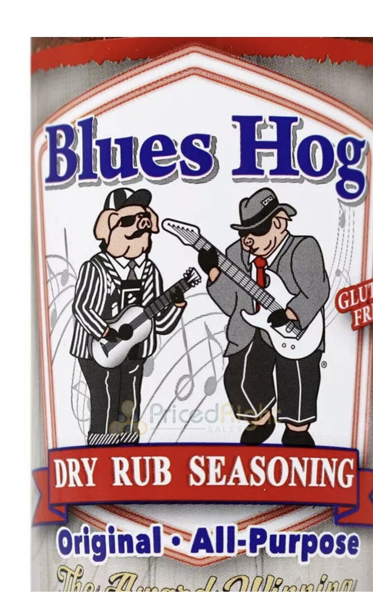 Blues Hog Original All Purpose Seasoning Rub 5.5oz Ex 8/28 Spices Gluten Free
