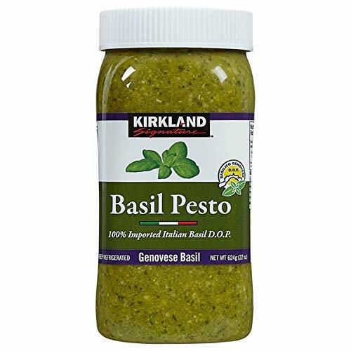 Kirkland Signature Expect More Italian Basil Pesto, 22 oz – PACK OF 2