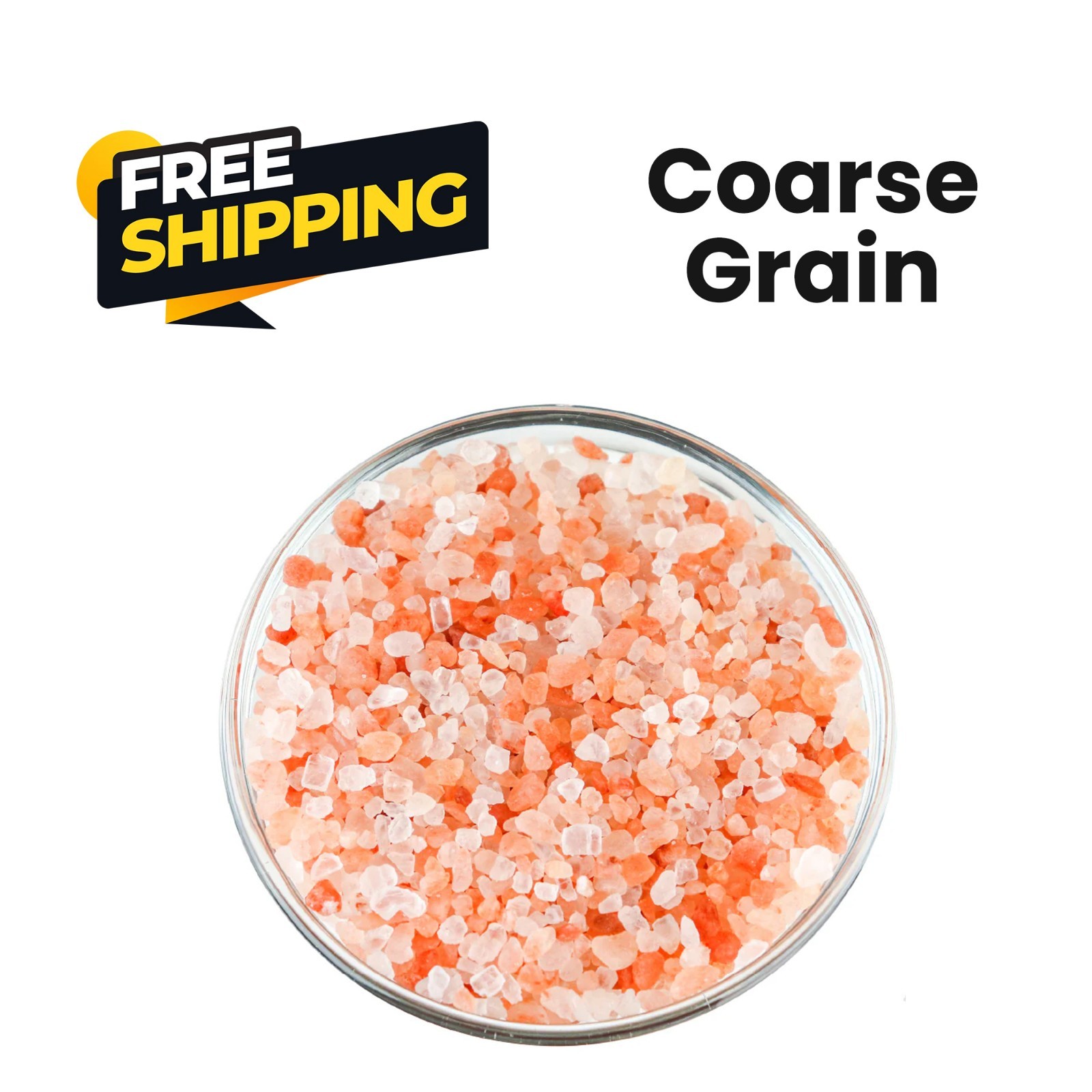 Pink Salt Coarse Grain Himalayan Salt – Multi Listing – Choose Your Size