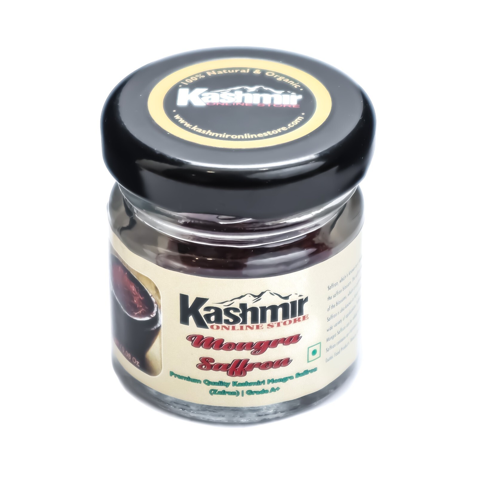 A+ Grade Kashmiri Saffron 3g | Premium Red Kesar Threads | Pure & Natural Spice.