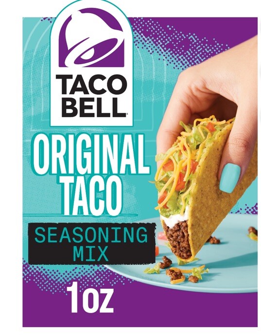 Taco Bell Original Taco Seasoning Mix, 1 oz Packet