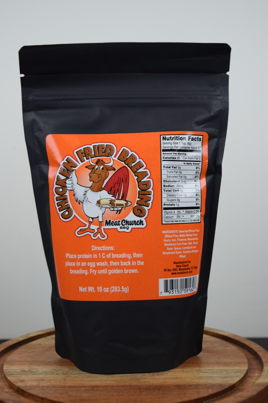 Meat Church BBQ Chicken Fried Breading for Louisiana Fried Chicken