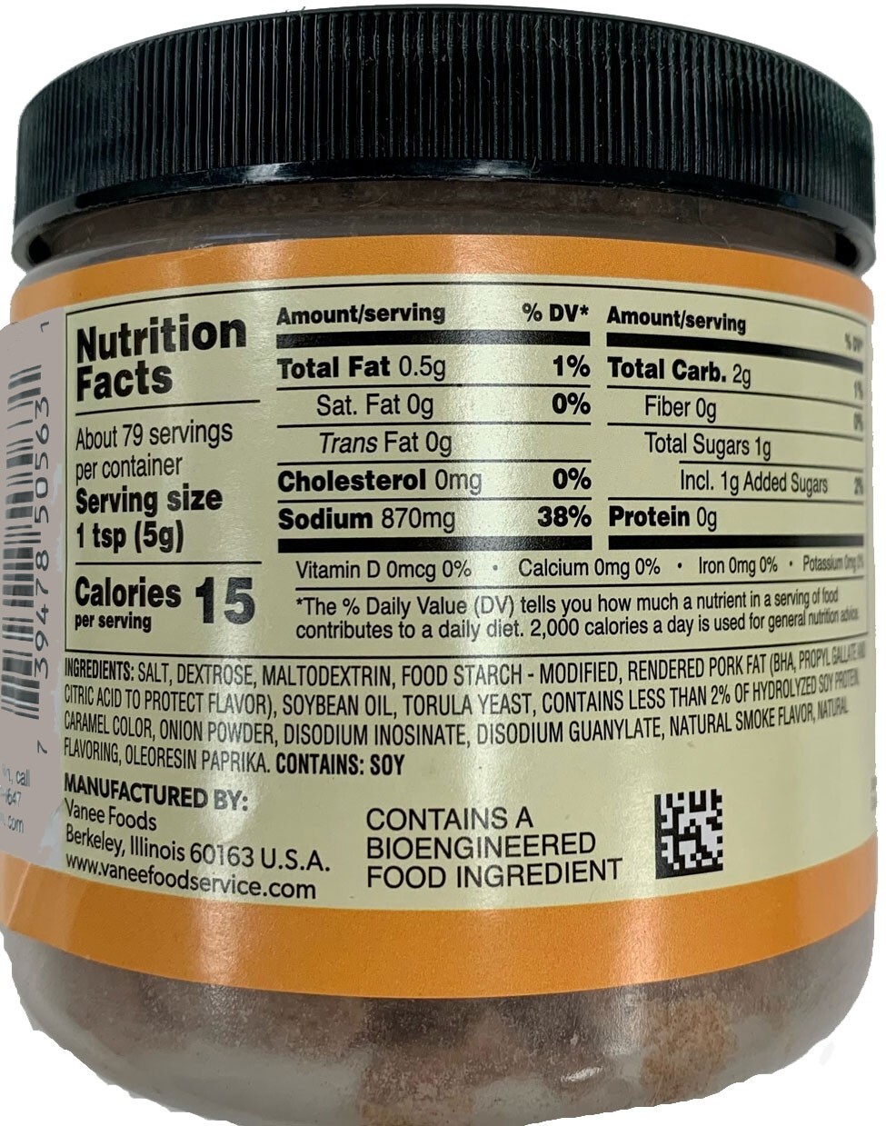 L.B. Jamison’s Ham Flavored Soup Base 14 oz