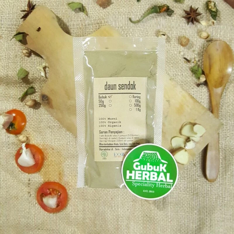 SENDOK Leaves Powder Natural Organic Herb Spices Fresh Pure Hygienic Premium