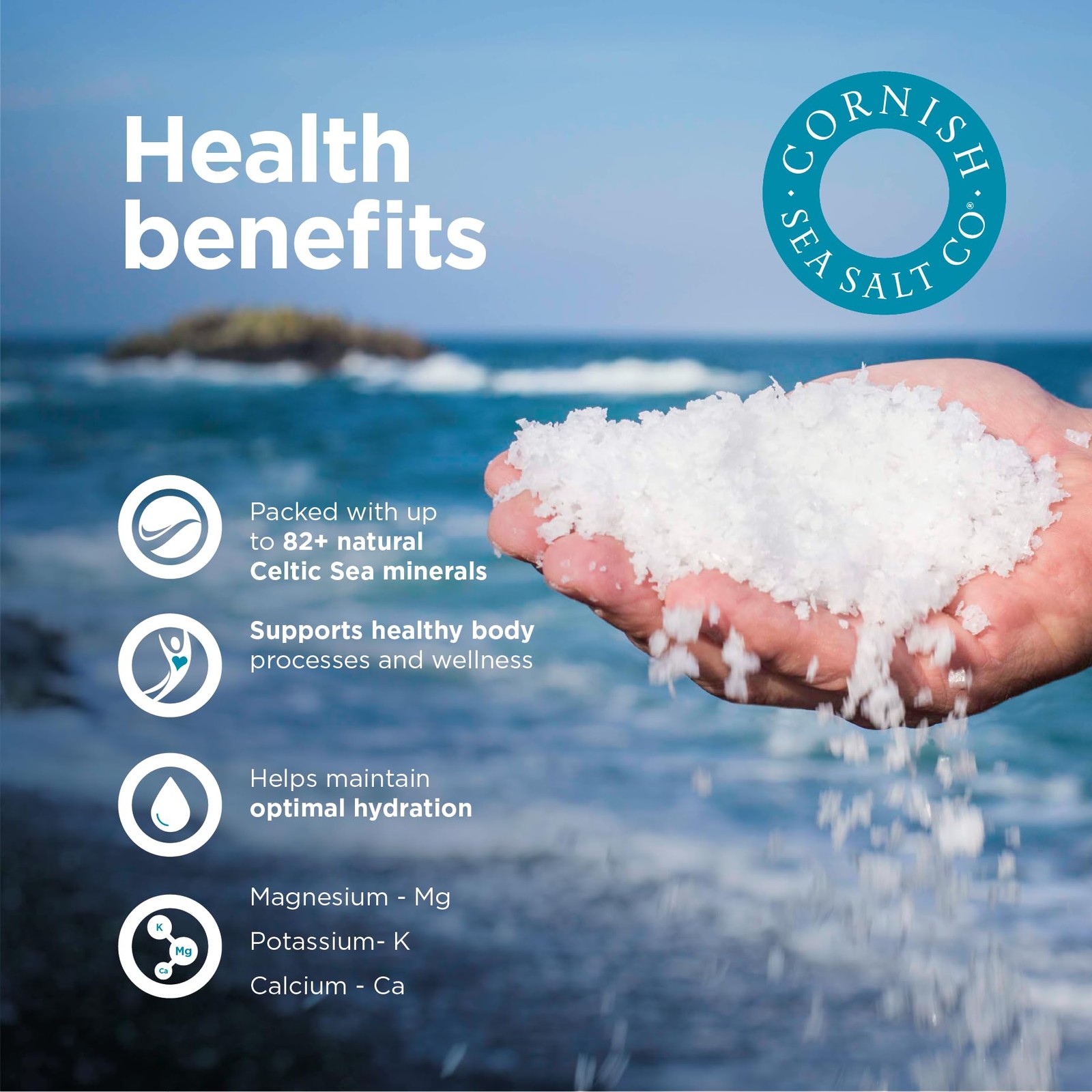 Culinary Sea Salt Flakes 5.3Oz Pack Of 2 Finishing Salt Perfect For Cooking A…