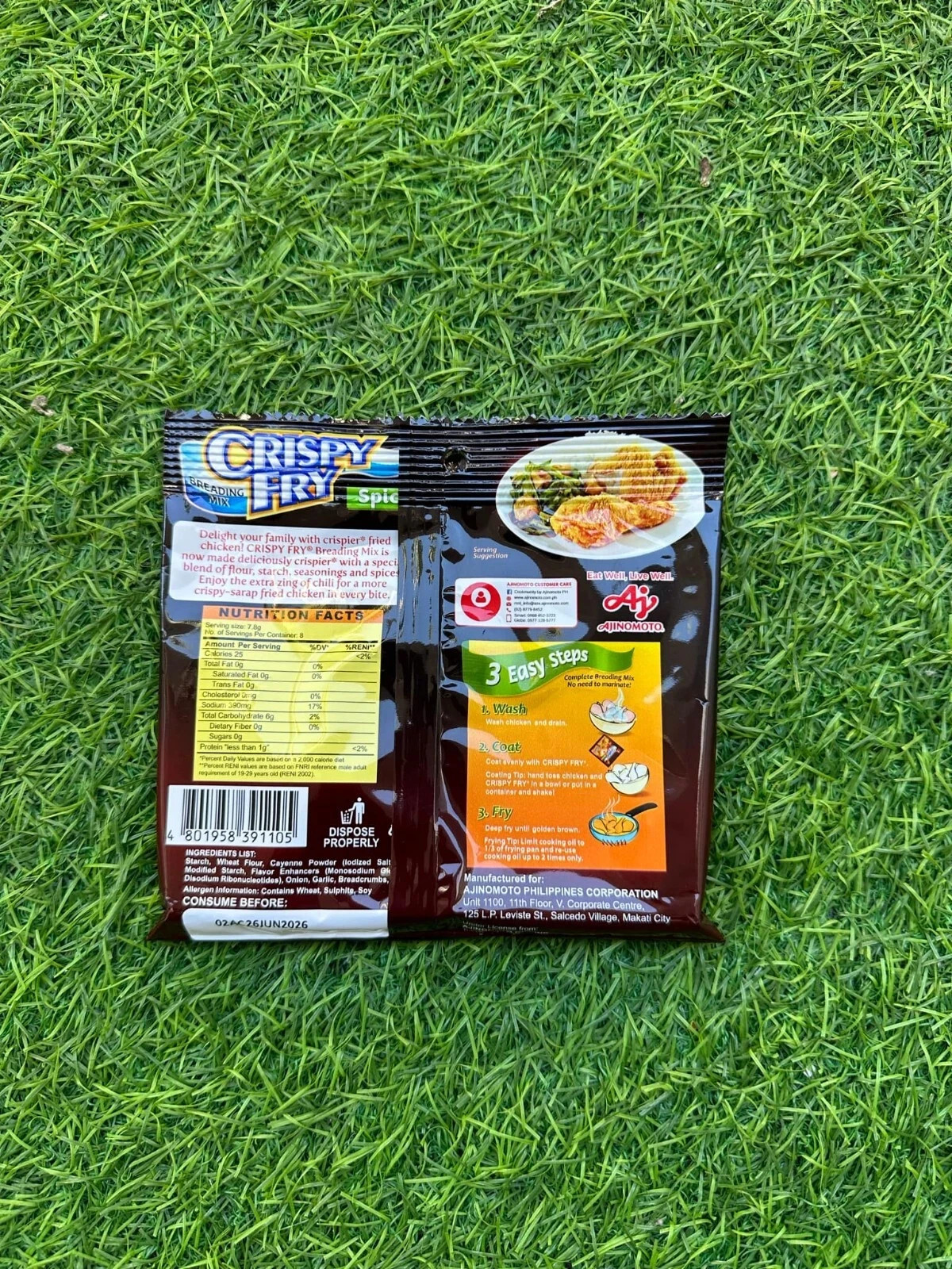 Crispy Fry Breading Mix Spicy (3 packs)