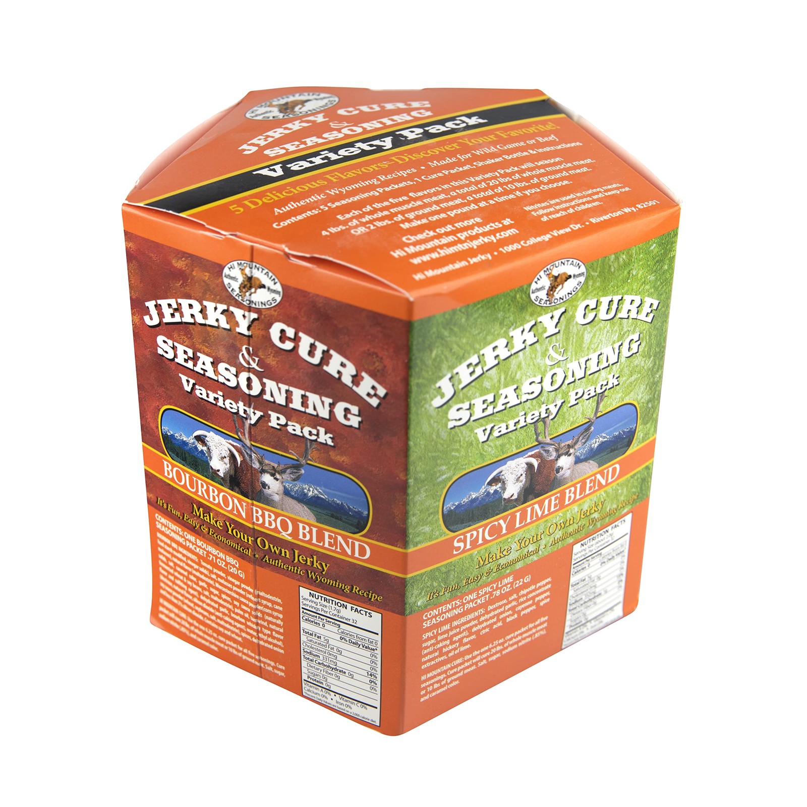 Hi Mountain Jerky Seasoning and Cure Kit | VARIETY PACK #3 | 5 Delicious Flav…